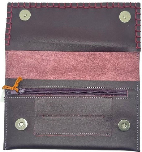 Panora Чанта от еко кожа с магнитно закопчаване 16.2x9.5см. DARK PURPLE
