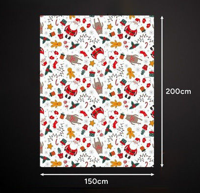 Pătură Blănoasă Simplă 150x200 cm Albă