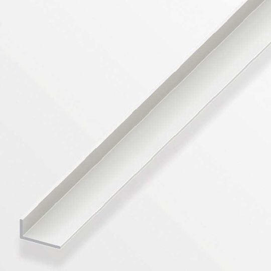 Προφίλ Σκαλοπατιών PVC Λευκό 200x2x2εκ.