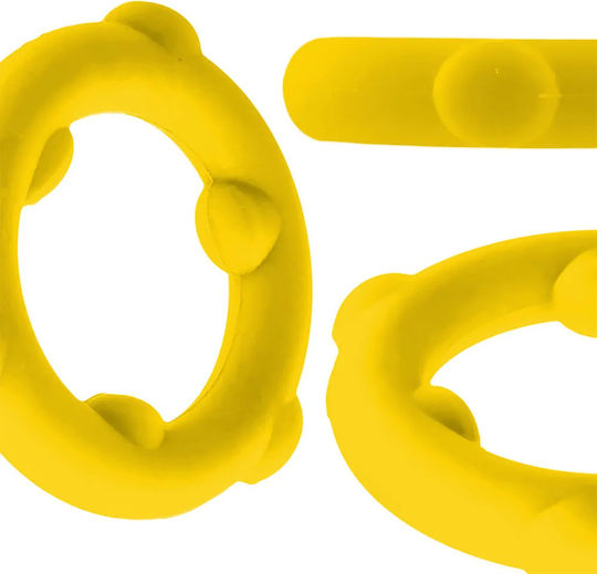 Oxballs Spinner Cockring Yellow