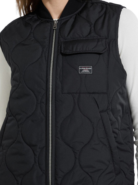 Women's Puffer Jacket for Winter Jet Black
