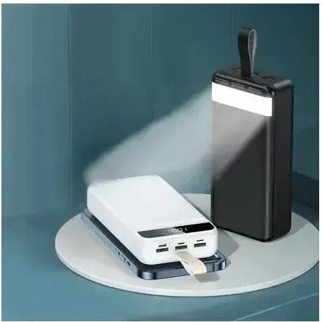 KLGO KP-95 Power Bank 50000mAh cu 3 Porturi USB-A Alb