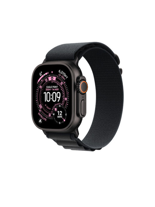 Apple Alpine Loop Λουράκι Black - Medium - Black Titanium Finish (Apple Watch 44/45/46mm/Ultra 49mm) Apple Alpine Loop Λουράκι Black - Medium - Black Titanium Finish (Apple Watch 44/45/46mm/Ultra 49mm)