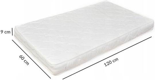 Kidizi Ortopedic Saltea Pentru Patut cu Nucă de cocos 60cmx120cmx9cm