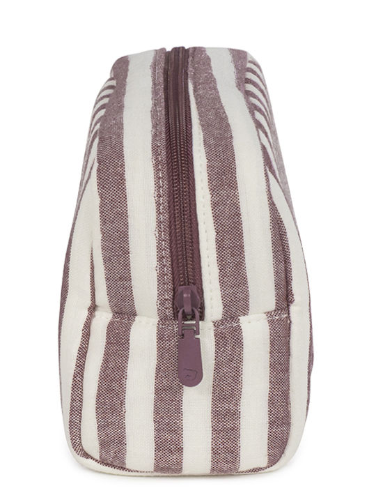 Pasito A Pasito Kulturbeutel Kosmetiktasche Cherry Strips Gestreift
