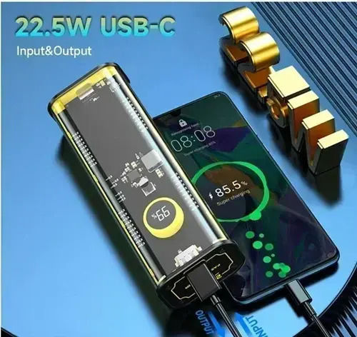 Andowl Q-CD1008 Power Bank 30000mAh 22.5W Multicolour