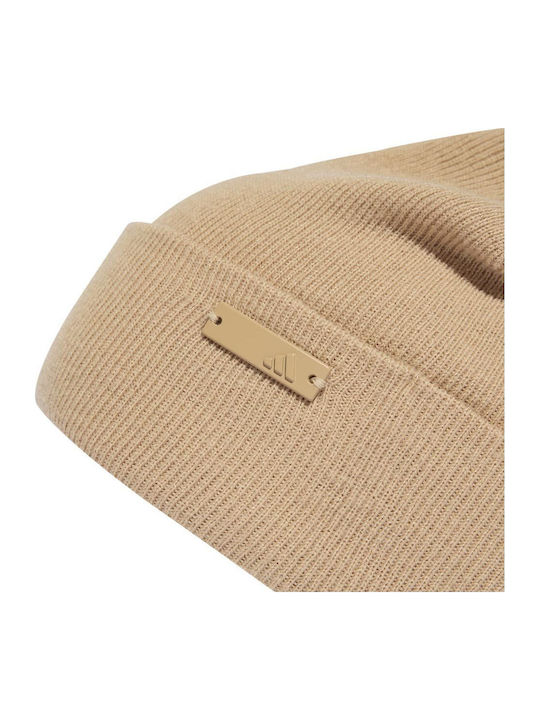 Tonal Beanie Ανδρικός Σκούφος Πλεκτός σε Μπεζ χρώμα