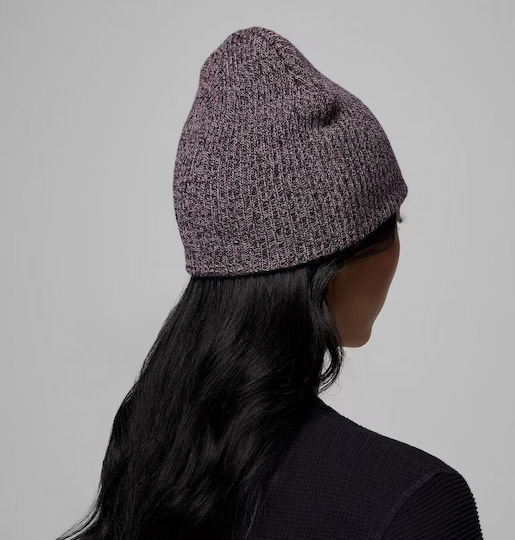Beanie Unisex Beanie Knitted in Purple color