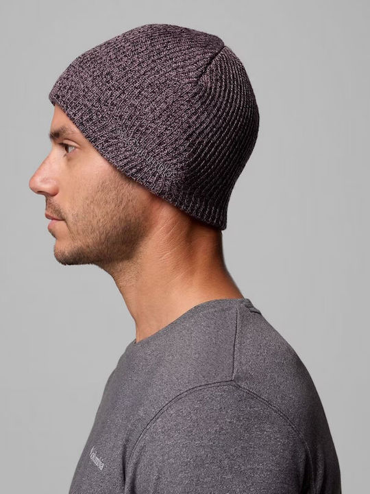 Beanie Unisex Beanie Knitted in Purple color