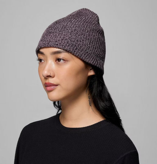 Beanie Unisex Beanie Knitted in Purple color