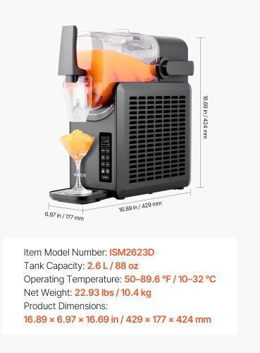 Vevor Slushy Machine MNXRJ12LDGDZS9773001V2