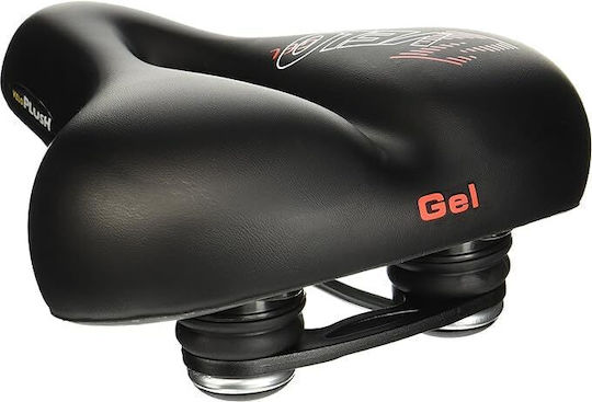 Velo Plush Gel Elasto Черен Велосипедна седалка Градски