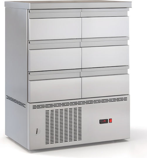 Inox Dobros PSM.PSAR.90.6SIR Камера за замразяване на риба на банкет В110xД90xШ70см PSM.PSAR.90.6SIR