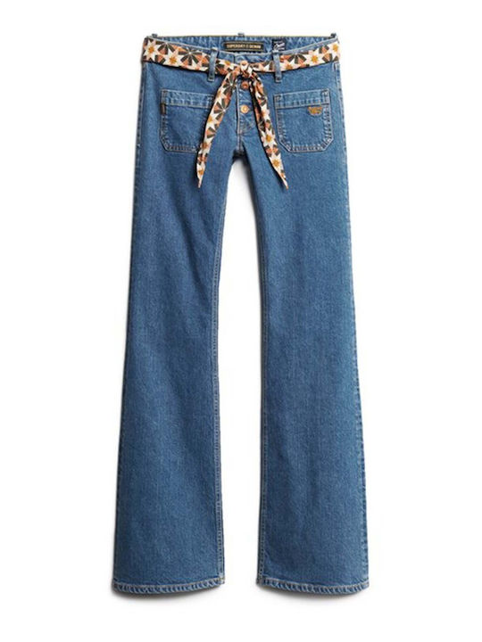 Ovin Vintage Χαμηλόμεσο Γυναικείο Jean Παντελόνι Van Dyke Mid Used