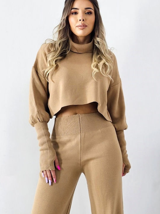 Jogginganzug Beige