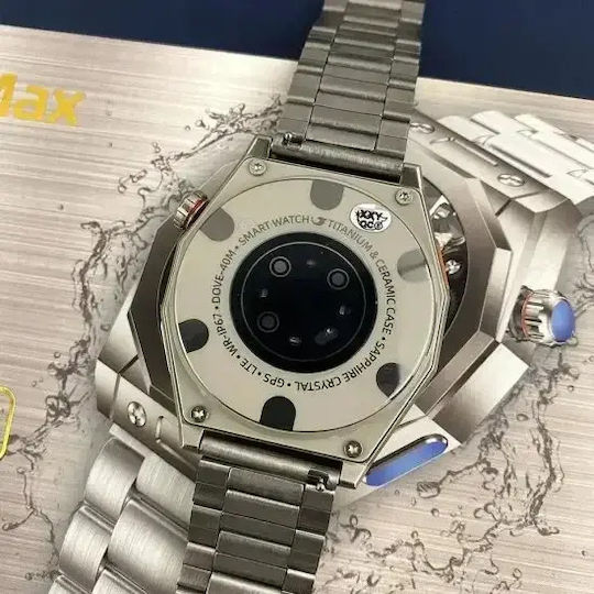 Z83 Max 49мм Смартчасовник с Пулсомер (Сребрист)