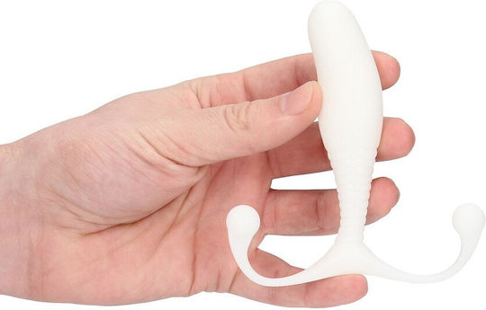 Aneros MGX Trident Series MGX Prostate Massager Анална тапа Бял 10см