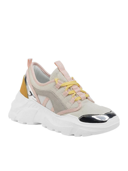 Damen Sneakers Beige