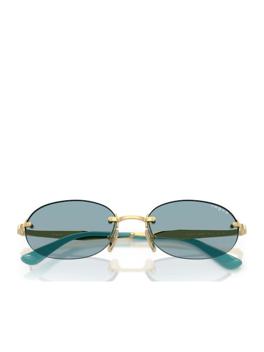 Vogue Unisex Ochelari de soare cu Auriu Cadru și Aur Lentilă VO4342S 280/80