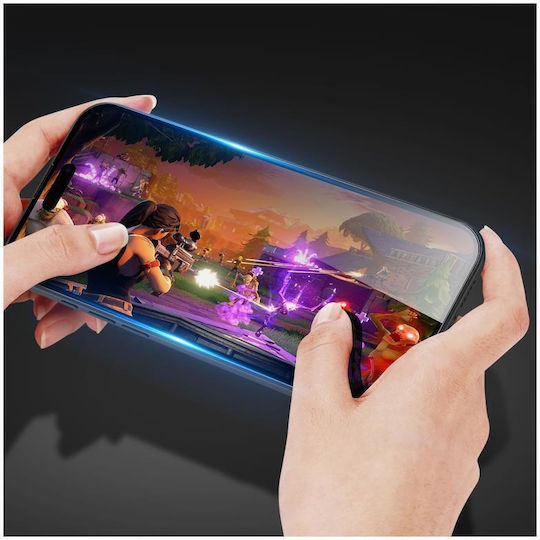 Dux Ducis Full Face Tempered Glass Μαύρο (iPhone Air)