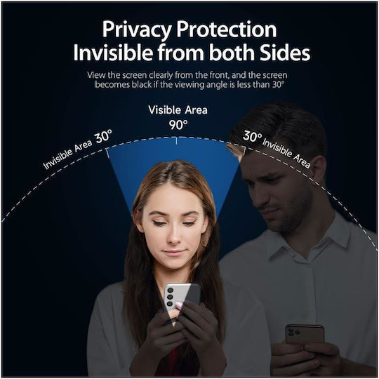 Dux Ducis Privacy Full Face Tempered Glass Black (iPhone Air)
