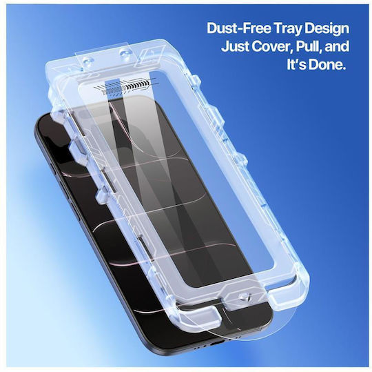 Dux Ducis 2.5D Full Face Tempered Glass Μαύρο (iPhone Air)