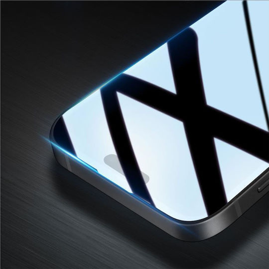 Dux Ducis Full Face Tempered Glass Μαύρο (iPhone 17 / 17 Pro / 16 Pro)