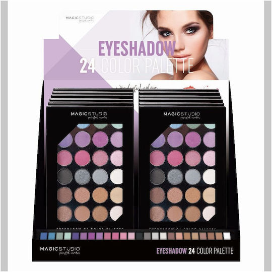 Magic Studio Παλέτα με Σκιές Ματιών σε Στερεή Μορφή 20gr