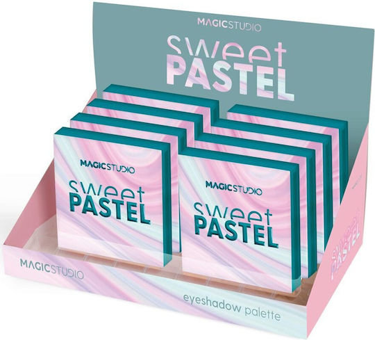 Magic Studio Sweet Pastel Παλέτα με Σκιές Ματιών σε Στερεή Μορφή 9gr