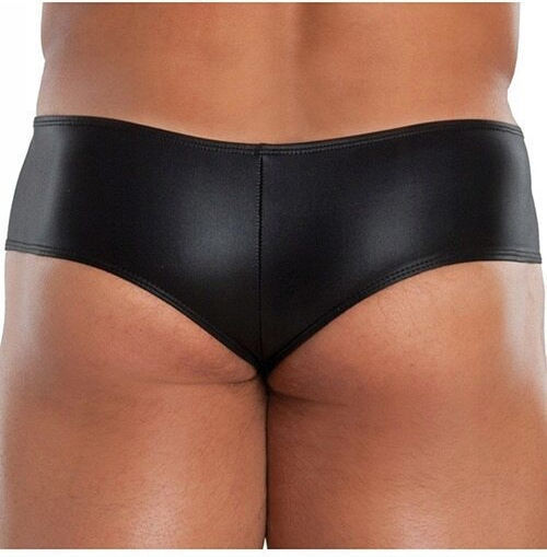 Softline 4477 Transparent Mesh String Black