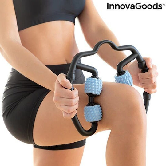 InnovaGoods Rolax Roller Μασάζ για το Σώμα Μαύρο