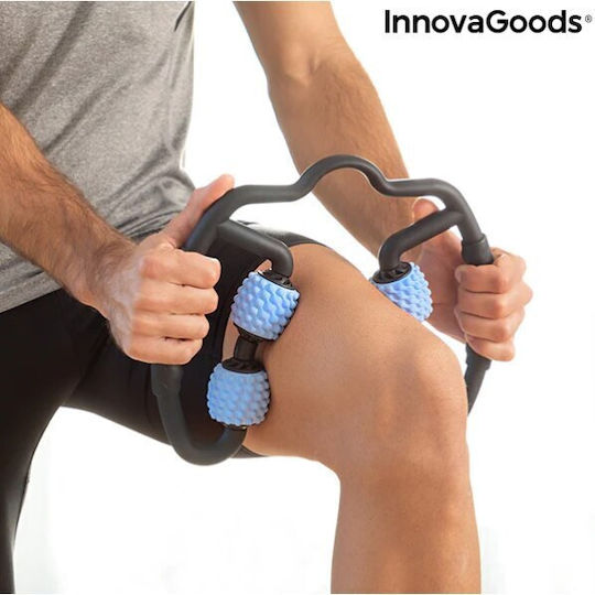 InnovaGoods Rolax Roller Μασάζ για το Σώμα Μαύρο