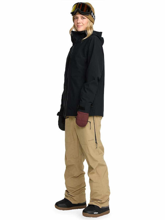 Volcom Stretch H1352601-BRZ Γυναικείο Παντελόνι Σκι & Snowboard Καφέ