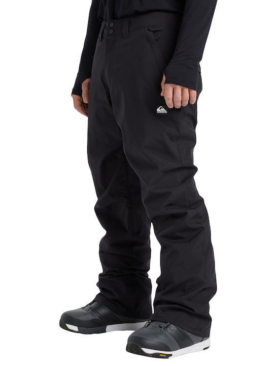 Quiksilver Snow Estate EQYTP03237-KVJ0 Men's Trousers for Ski & Snowboard Black