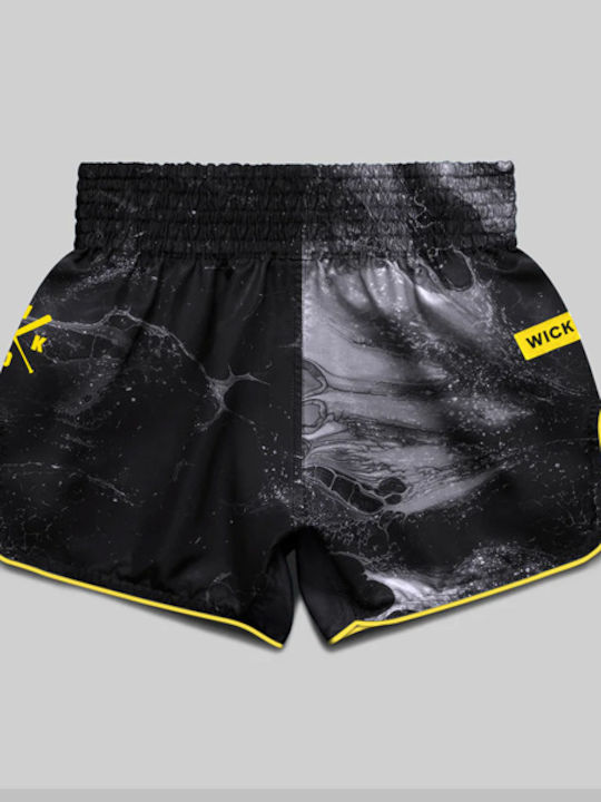 Wicked1 Shorts Kick/Thai-Boxen Schwarz