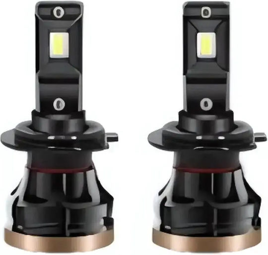 Lamps Car H7 Canbus LED 6500K Cold White 12-24V 80W 1pcs