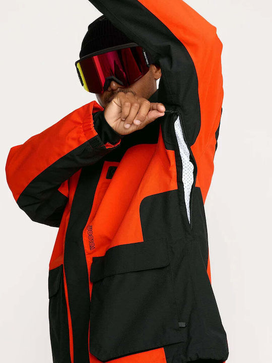 Volcom Kleveland Men's Ski & Snowboard Jacket Orange G0652607-OSH