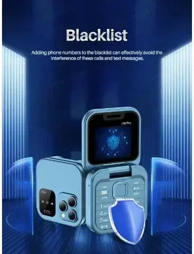 Andowl P9 Pro Dual SIM Мобилен Телефон с Бутони (Английски, Френски, Испански, Португалски, Италиански, Руски, Арабски, Иврит) Златист