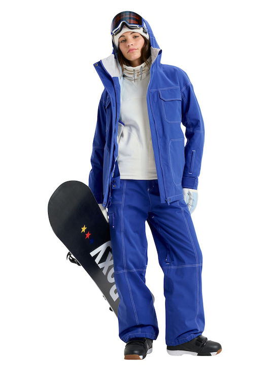 Roxy Chloe Kim Women's Ski & Snowboard Jacket Blue ERJTJ03511-PPM0