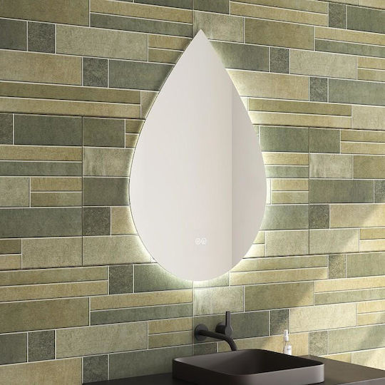 Inter Ceramic 1949 Badezimmerspiegel LED Berührung 60x80cm