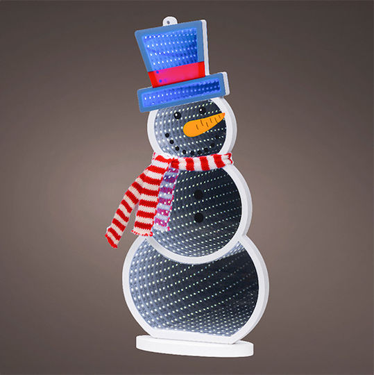 Christmas Figures Lumineo Infinity Light Snowman 137 Leds 40cm