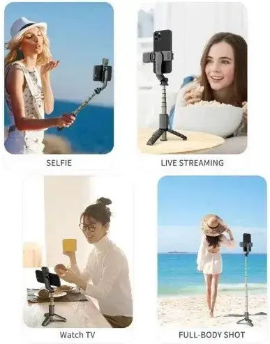 Andowl Selfie Stick with Remote Control Q11S Black
