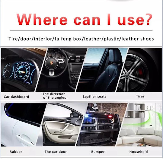 KLY Polishing Spray for Car Dashboard with Aroma Apple 297gr