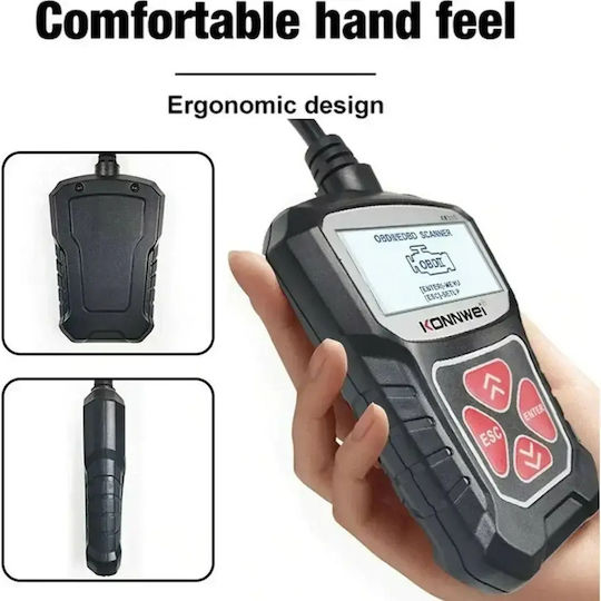 Konnwei Car Diagnostics Digital Tool OBD 2
