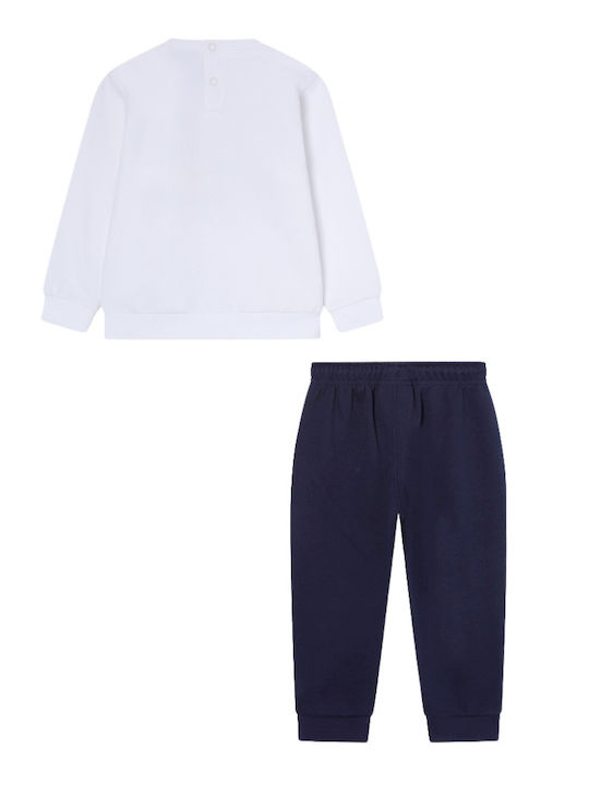 Kids Sweatpants Set White