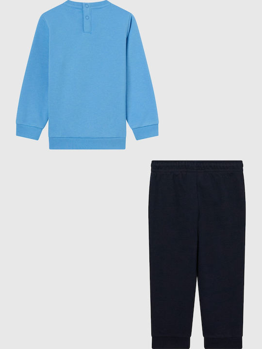 Kids Sweatpants Set Turquoise