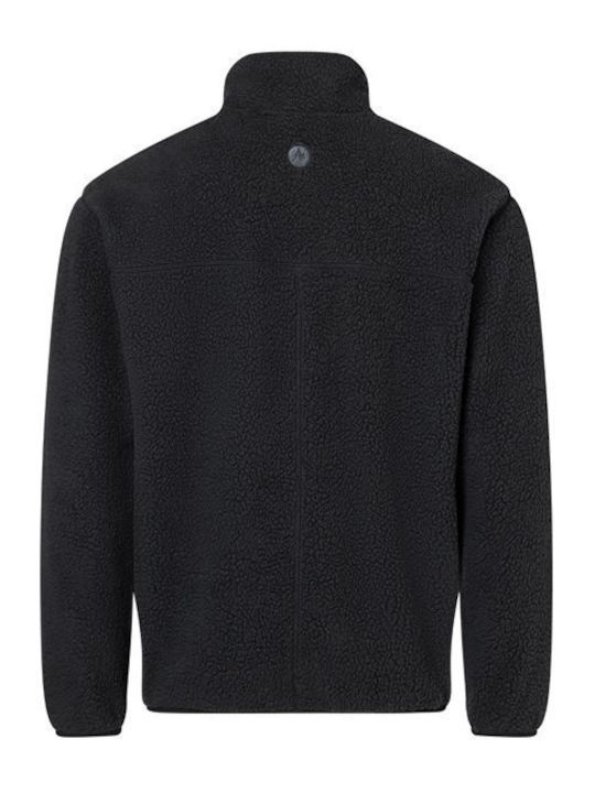 Men's Fleece Cardigan Black