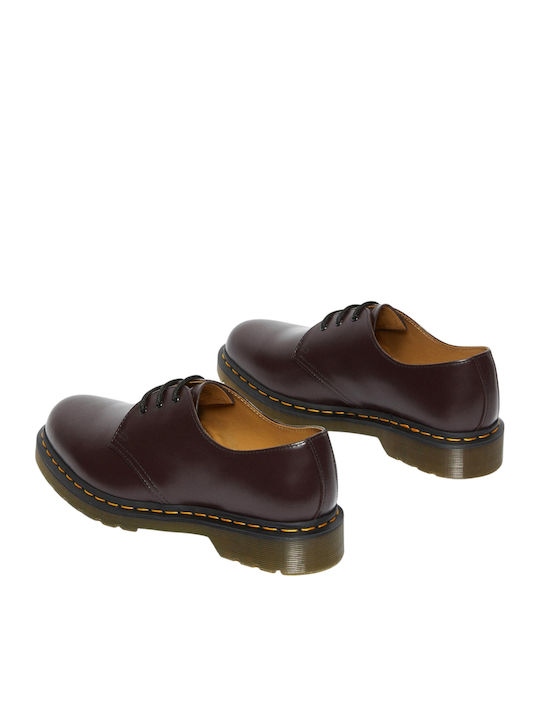 1461 Smooth Men's Leather Casual Shoes Burgundy