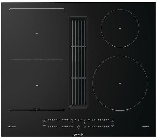 Gorenje Smart Plită cu Inducție Autonom cu Hota 60x52εκ.