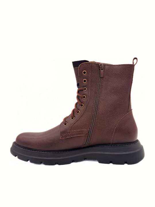 Leather Brown Boots